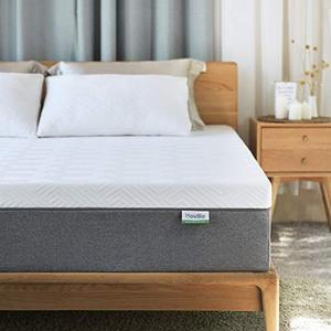 lot 46270 image: Novilla Queen Mattress, 10 inch Gel Memory Foam Queen Size Mattress for Cool Sleep & Pressure Relief, Medium Firm Bed Mattresses, Bliss