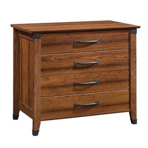 lot 46278 image: Sauder - Carson Forge Collection 2-Drawer Filing Cabinet - Washington Cherry