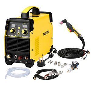 lot 46290 image: Flameweld Pilot Arc Plasma Cutter - CUT55DP 55Amps Non-Touch Pilot Arc Plasma Cutter Machine, 110220V Dual Voltage Plasma Cutting Machine 16mm Clean Cutting Thickness-Retail-$214.99