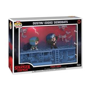 lot 46292 image: Funko POP Moments Deluxe Stranger Things - DustinEddieDemobats Phase Three-Retail-$65.49