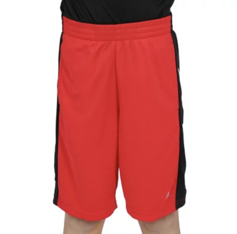 lot 21004 image: BOYS- 78 Shorts. Champion Active. Scarlet Black