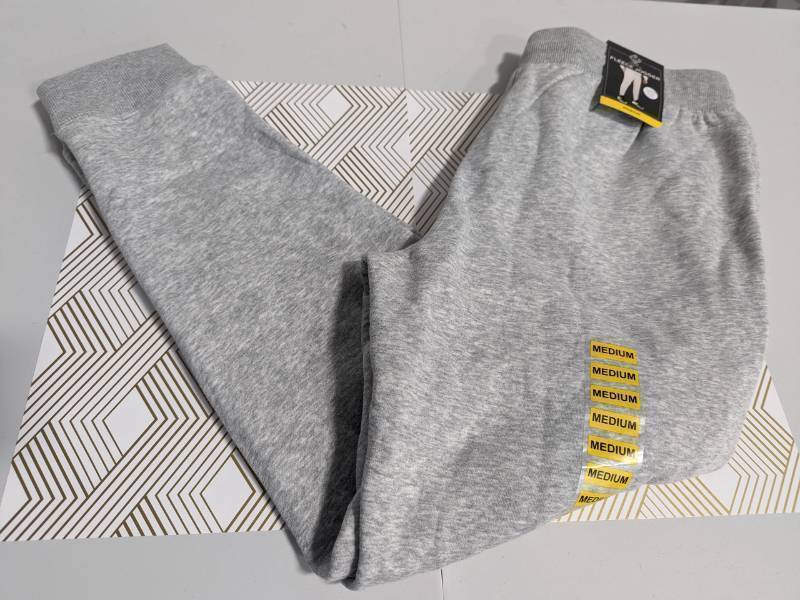 lot 42268 image: MENs- M JOGGER. Fleece. Charcoal