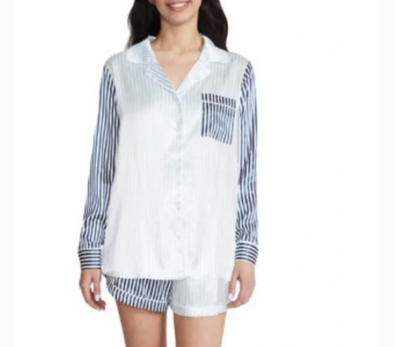 lot 51006 image: LADIES- XXL PJ Set. BB Dakota Satin. Stripe Mix
