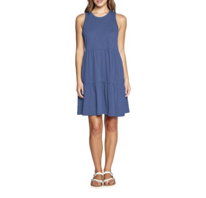 lot 51024 image: LADIES- M Gap Summer Dress. Dutch Blue $50 msrp