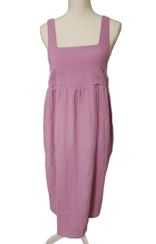 lot 51057 image: LADIES- L Dress wPockets. Purple