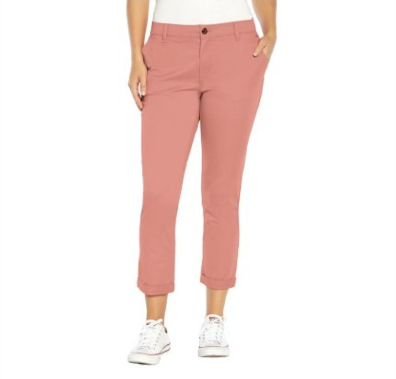 lot 51070 image: WOMENS- 10 PANTS. Gap. Peach Blossom $60 msrp