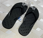 lot 9441 image: ADULT- Unisex Ladies 67 Mens 56 Shower Shoes. Black