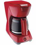 Proctor-Silex 12 Cup Coffeemaker, Red