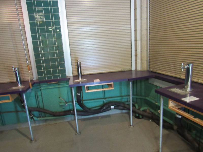 lot 1541 image: Lot Of (3) Single Chrome Beer Taps