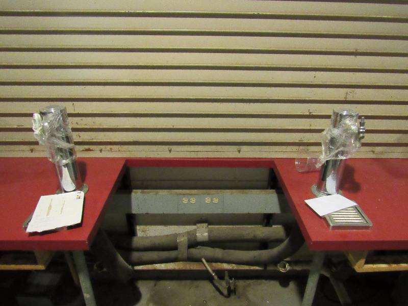 lot 1589 image: Pair Of  Beer Taps