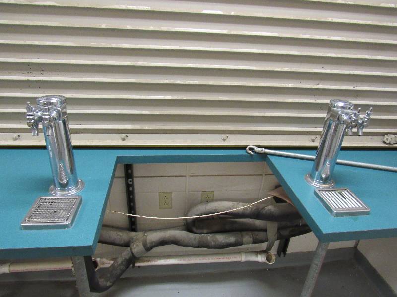 lot 1612 image: Pair Of  Beer Taps