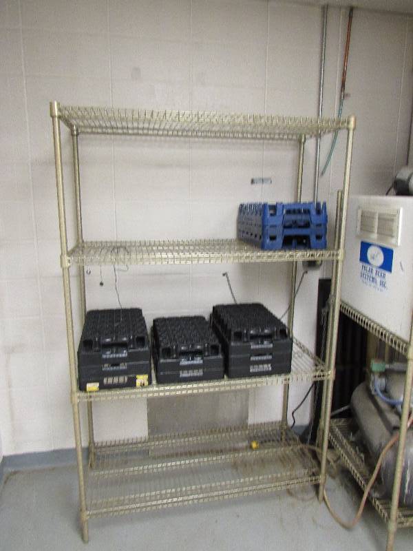 lot 1621 image: (4) Tear Wire Metal Rack