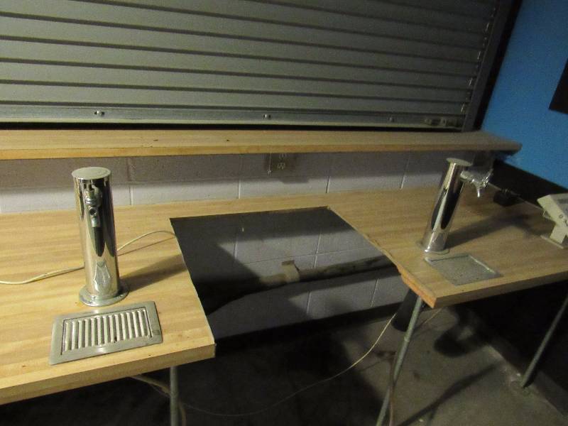 lot 1632 image: Pair Of  Beer Taps