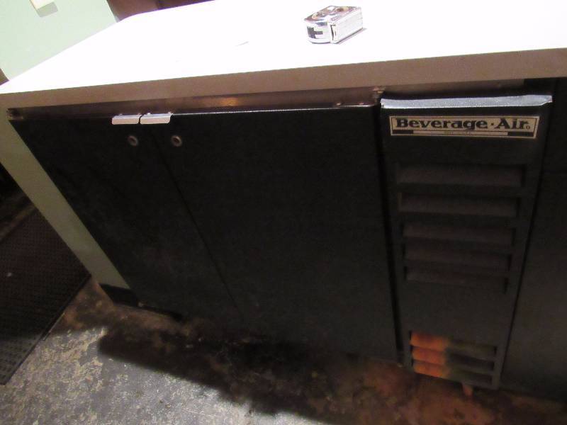 lot 1645 image: 46 Beverage-Air Under Counter Cooler On Legs