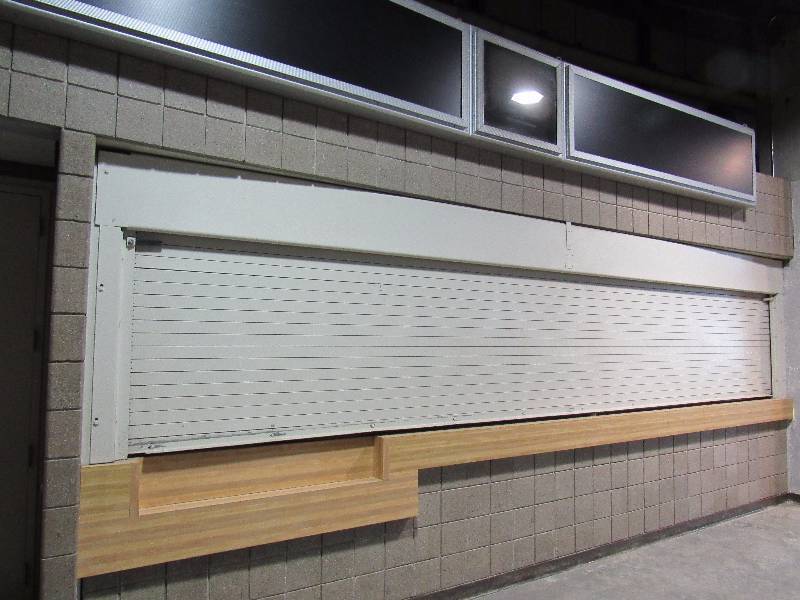 lot 1706 image: 21Ft X 58 North American Rolling Door Inc. Security Door