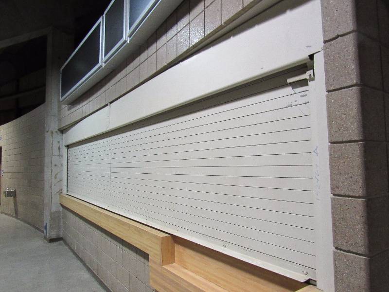 lot 1707 image: 21Ft X 58 North American Rolling Door Inc. Security Door