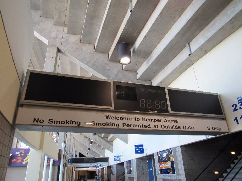 lot 1749 image: 20Ft Long  55 Tall 2Ft Thick Electronic Arena Billboard