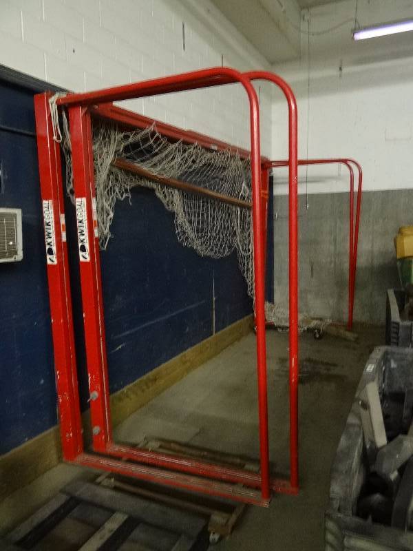 lot 2031 image: Pair Kwik Goal Soccer Goals