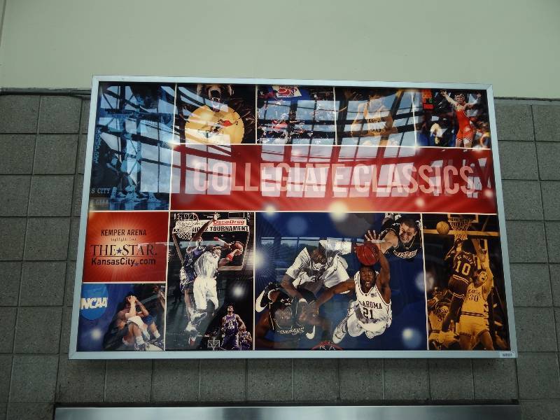 lot 2048 image: Kemper Arena Memorabilia Sign