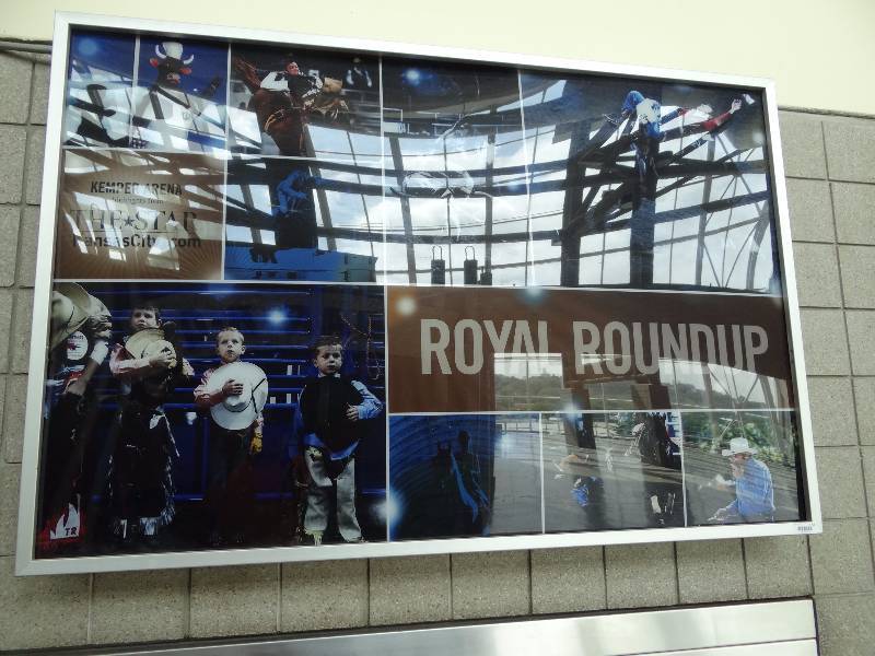 lot 2051 image: Kemper Arena Memorabilia Sign