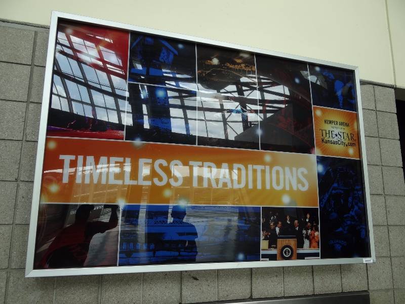 lot 2052 image: Kemper Arena Memorabilia Sign