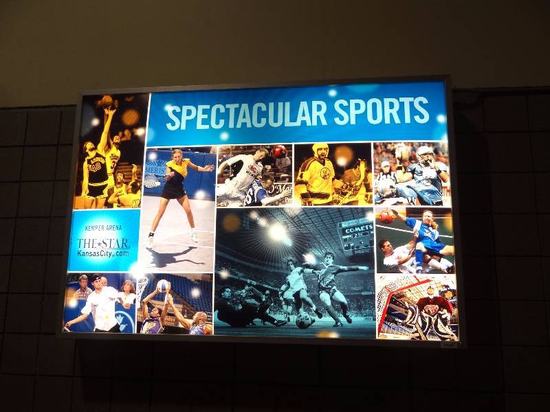 lot 2056 image: Kemper Arena Memorabilia Sign