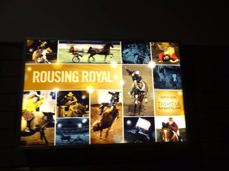 lot 2057 image: Kemper Arena Memorabilia Sign