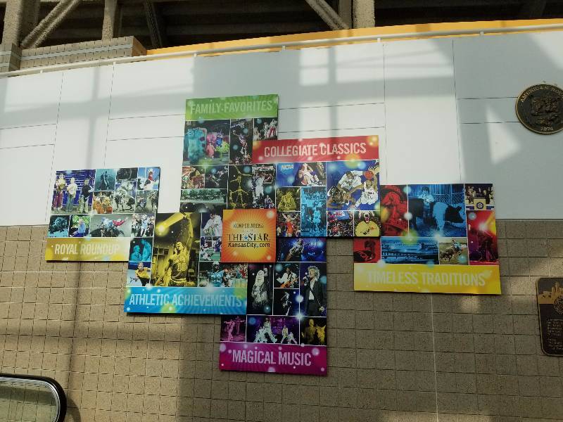 lot 100 image: 6 Panel Collage of Images from Kemper Arena