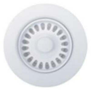 lot 505 image: 3pk Blanco 441091 Decorative Basket Strainer - White