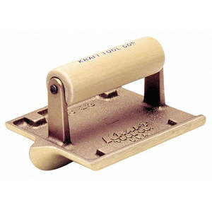 lot 550 image: Kraft Tool Concrete Groover BronzeWood 38 Radius CF304