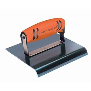lot 710 image: Kraft Tool CF570PF 12 Radius Blue Steel Hand Edger with ProForm Handle, 6 x 3