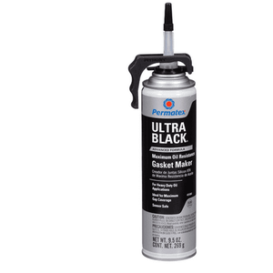 lot 742 image: Permatex Ultra Black� Maximum Oil Resistance RTV Silicone Gasket Maker 9.5 OZ - 85080