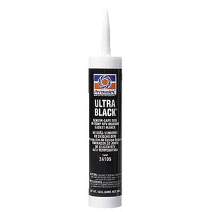 lot 746 image: 2pk Permatex Ultra Black Maximum Oil Resistance RTV Silicone Gasket Maker