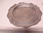 Small Plate, possibly Pewter.  Colonial Brand Made in USA York, PA