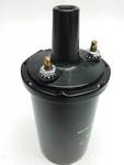 New 12 volt electronic ignition external can coil for use with any Ford or Chrysler electronic ignition systems.