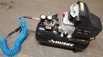 Like new with less than 1 hours use on this Husky 8 gallon home shop or garage air compressor