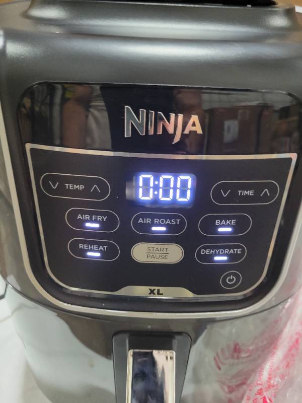 Ninja AF150AMZ Air Fryer XL, 5.5 Qt. Grey