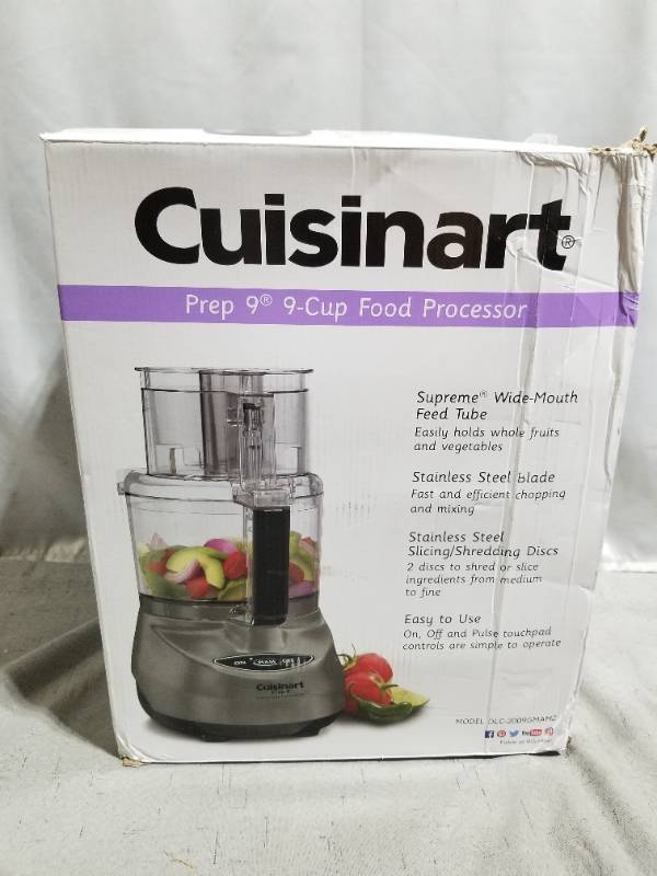  Cuisinart DLC-2009GMAMZ Prep 9-Cup Food Processor, Gun