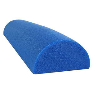 lot 2315 image: CanDo Blue PE Foam Rollers 6in x 36in Half-Round