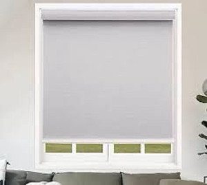 lot 5313 image: Changshade Cordless Black Out Roller Shades