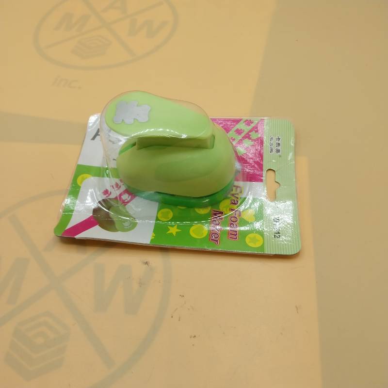 1.7 x 2.8 Paper Punch Shapes Mini Hole Puncher Bear for DIY Craft, Green | Harfington
