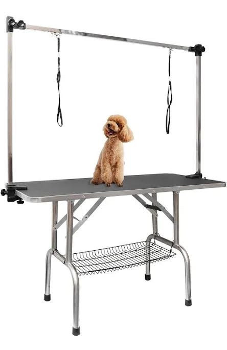 Adjustable Pet Dog Grooming Table with 1 Noose