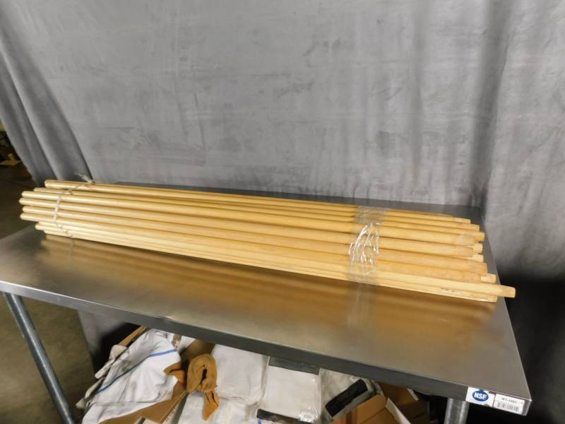 lot 1120 image: Lot of Wood Handles Large Bundle