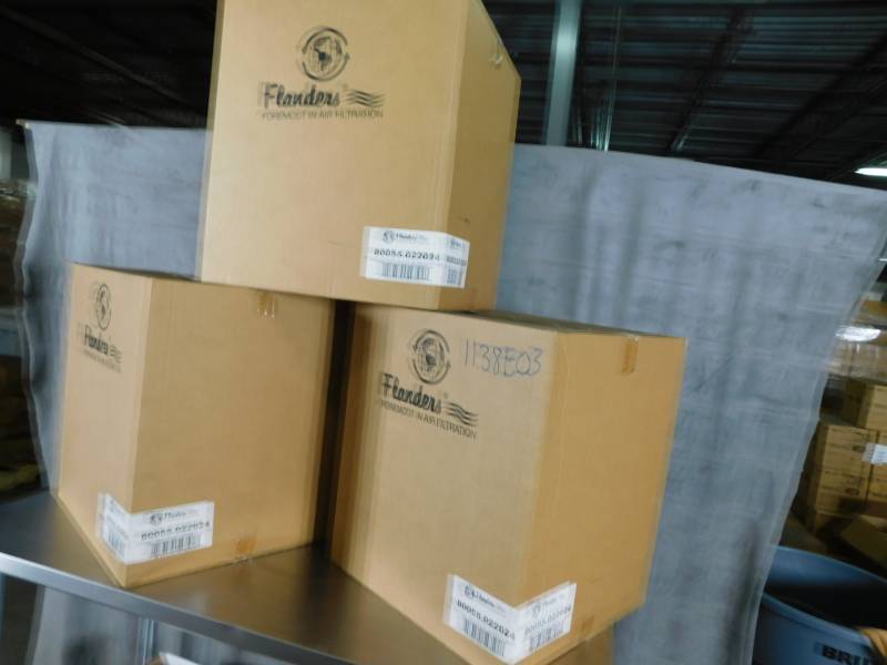 lot 1159 image: Lot of Flanders 20 x 24 x 2 Pre Pleated Air Filters