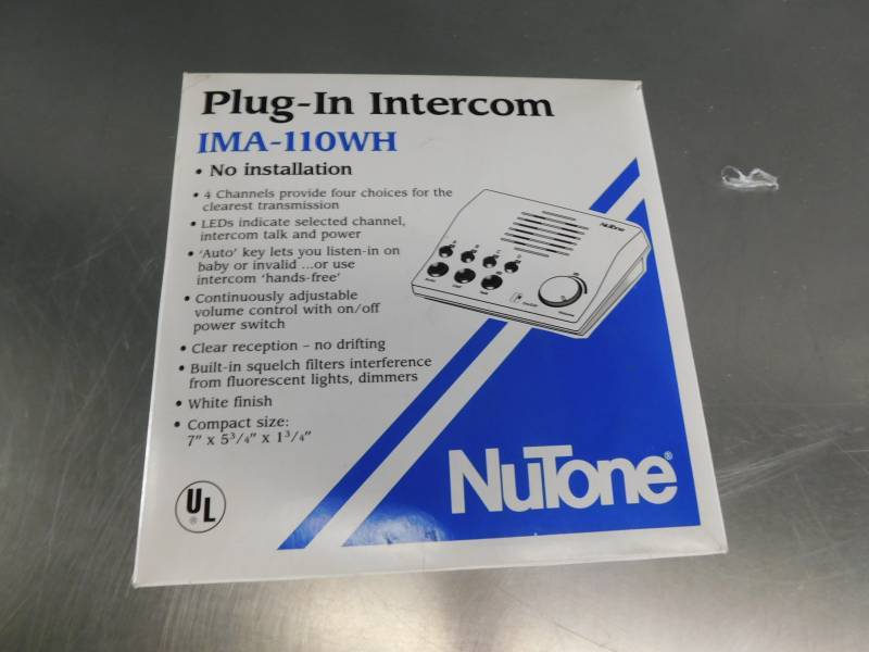 lot 1247 image: Nutone Plug in Intercom