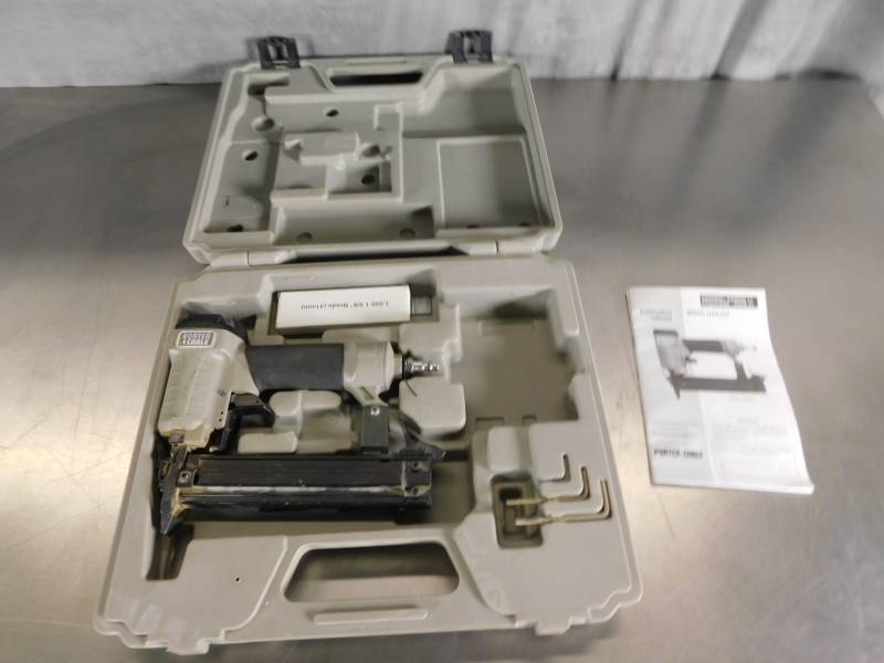 lot 1012 image: Porter Cable Brad Nailer In Case