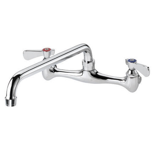 lot 1014 image: Krowne 8 Wall Mount Kitchen Faucet Swivel Spout