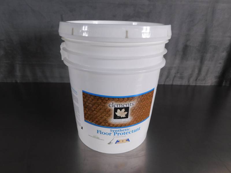 lot 1096 image: 5 Gallon Bucket of Elements Synthetic Floor Protectant Factory Sealed