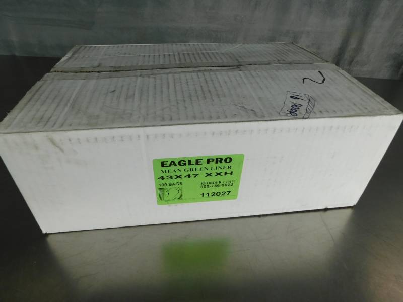 lot 1147 image: Large Case of Ealgle Pro Mean Green 43 47 Canliners