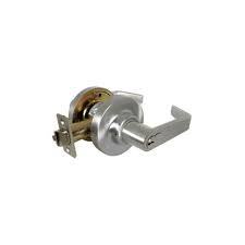 lot 1269 image: Marks Lock 170 Series lever lockset 170f26d-s1 satin chrome